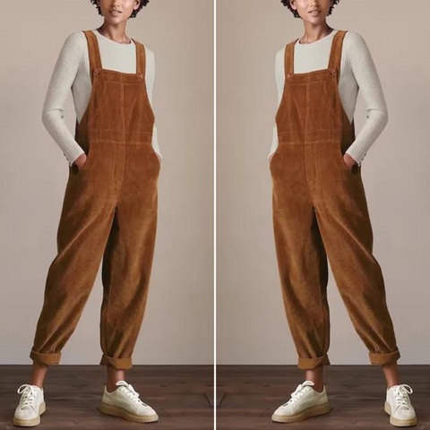 Damoverall | Retro manchester | Tidlös charm | Bekväm passform