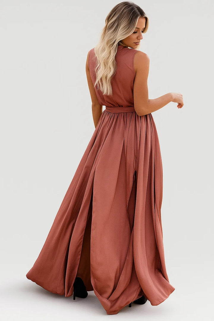 Dam Klänning | Elegant | V-ringad | Sommar