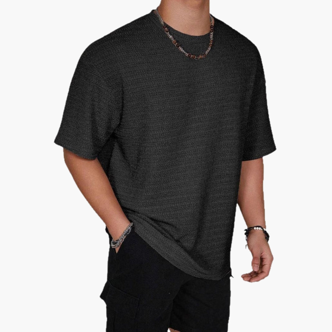 Herr T-shirt | Oversized | Kort Ärm | Sommar