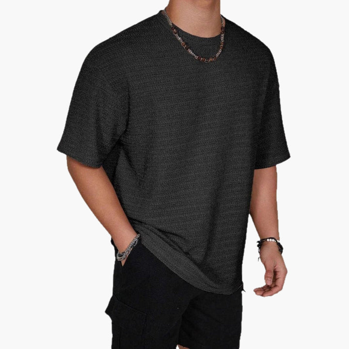 Herr T-shirt | Oversized | Kort Ärm | Sommar