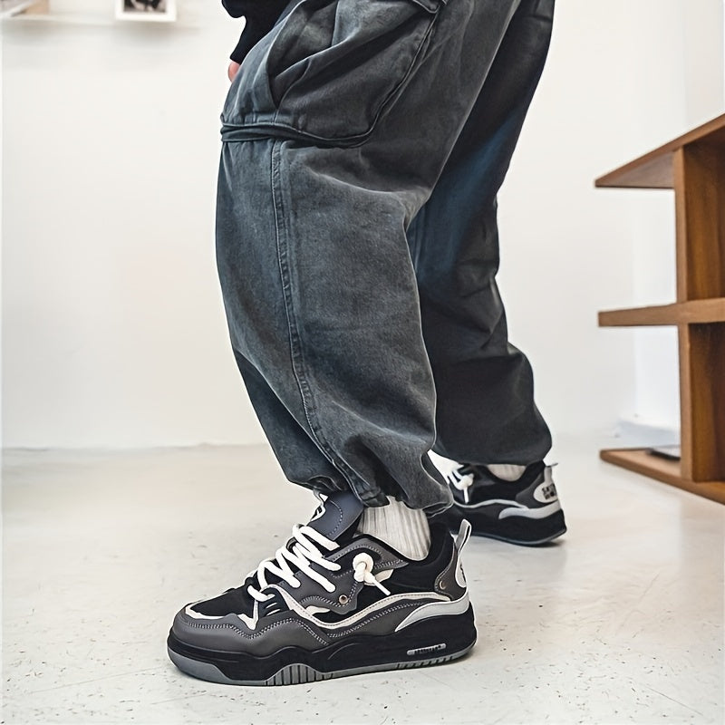 Herr Sneakers | Oversized | Med Snörning | Sommar