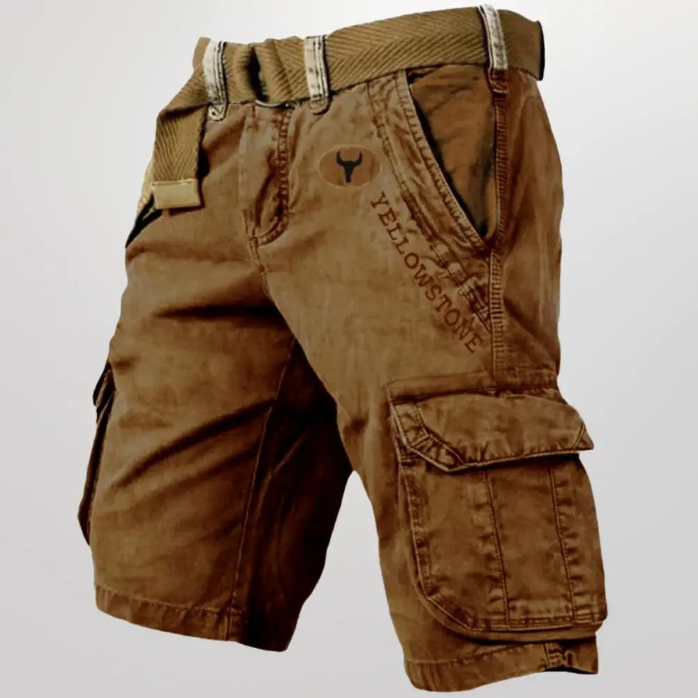 Herr Cargo Shorts | Praktisk Design | Casual Look | Sommar