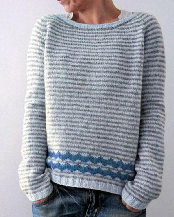 Stickad tröja för kvinnor | Vintage-inspiration | Mysig värme | Tidlös charm