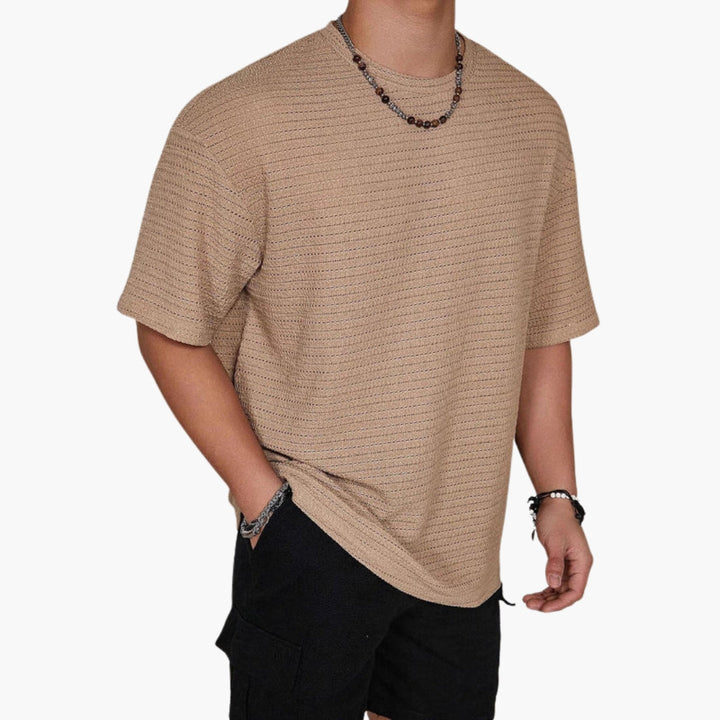 Herr T-shirt | Oversized | Kort Ärm | Sommar
