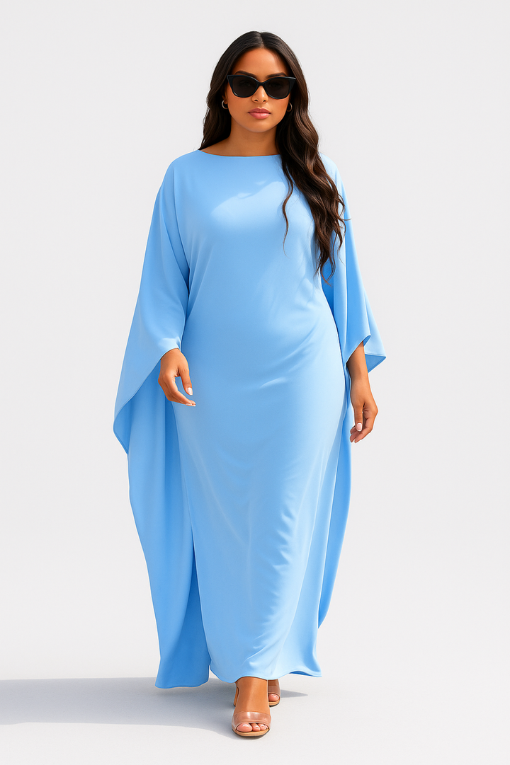 Dam Klänning | Oversized | Vida Ärmar | Sommar