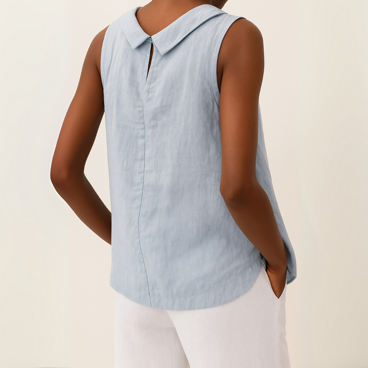 Dam Top | Ärmlös | Elegant | Sommar