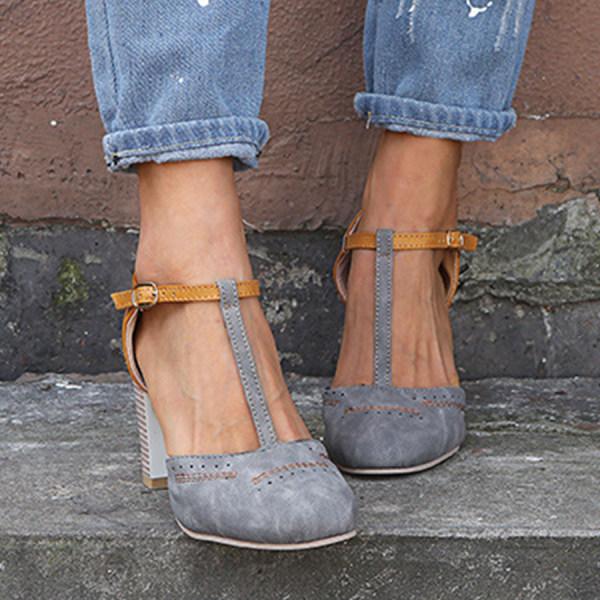 Dam Skor | T-rem Klack | Elegant | Sommar