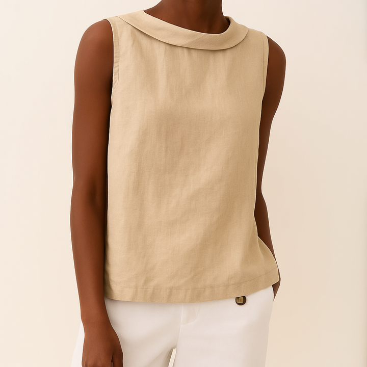 Dam Top | Ärmlös | Elegant | Sommar