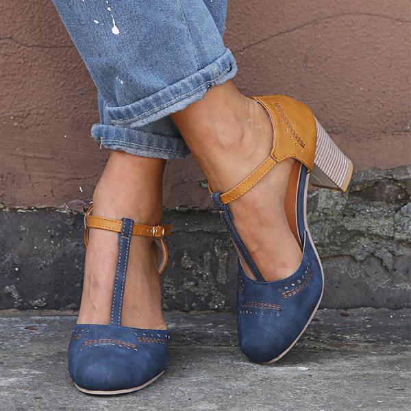 Dam Skor | T-rem Klack | Elegant | Sommar