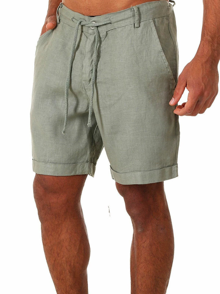Herr Shorts | Elegant Casual | Oprolbare Zoom | Sommar