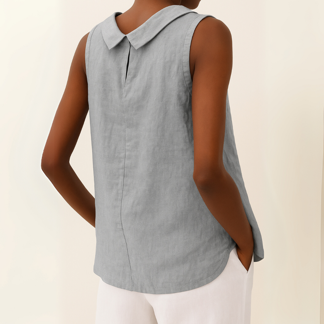 Dam Top | Ärmlös | Elegant | Sommar