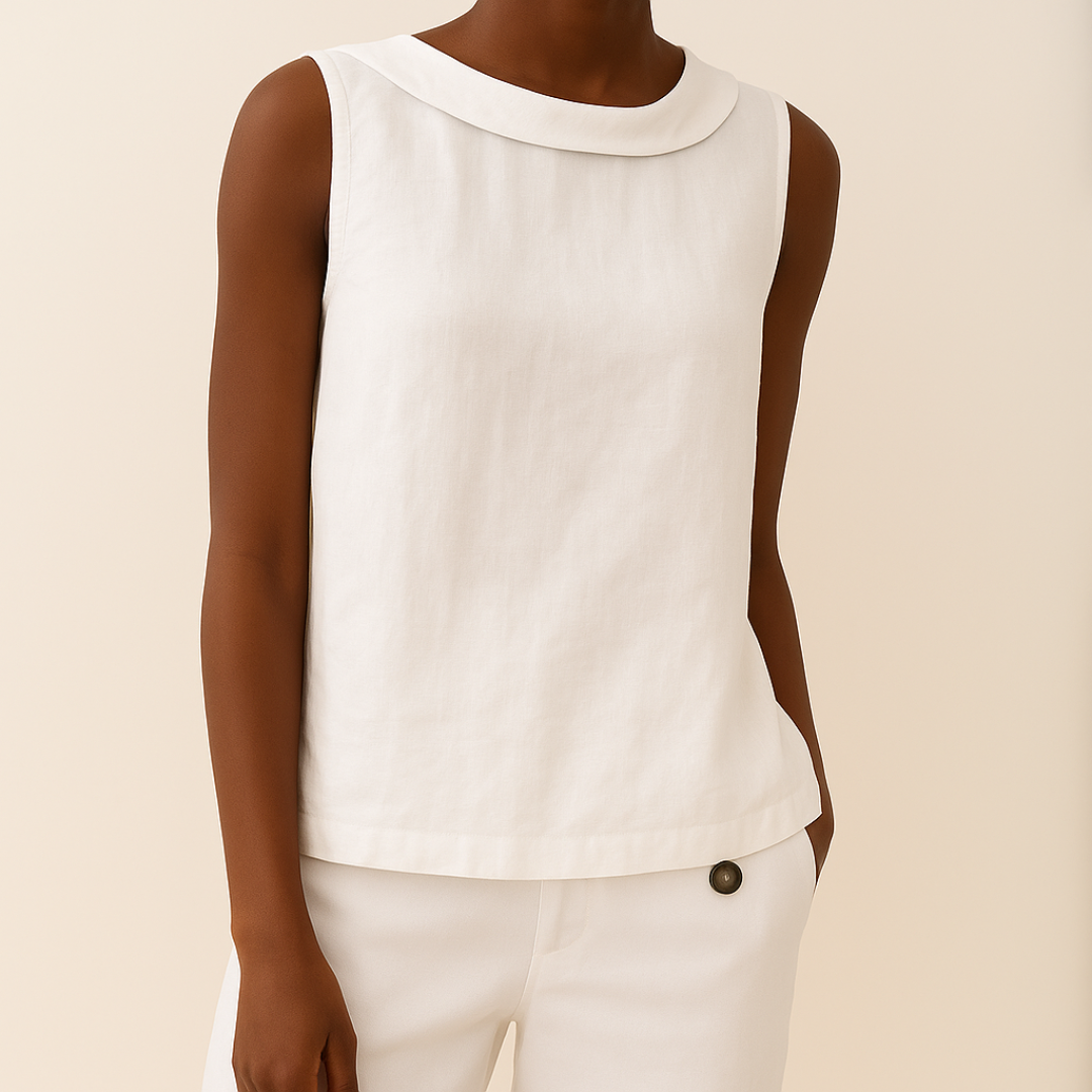 Dam Top | Ärmlös | Elegant | Sommar