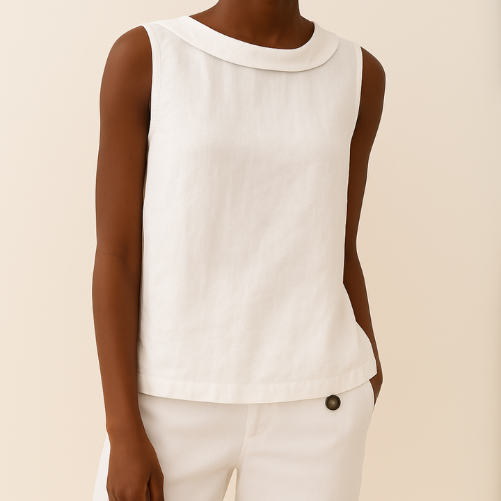 Dam Top | Ärmlös | Elegant | Sommar