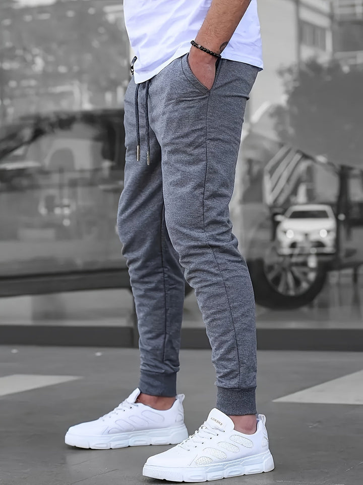 Herr Byxor | Slimfit | Elastiska Benslut | Sommar
