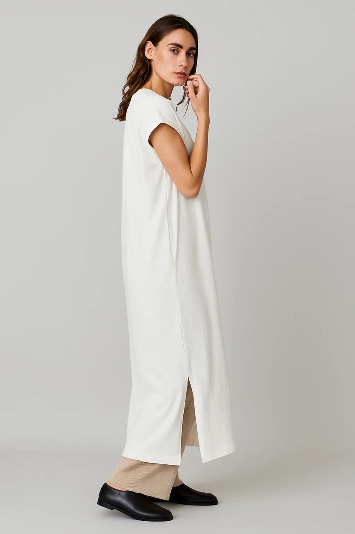 Dam Klänning | Oversized Rak | Kort Ärm | Sommar