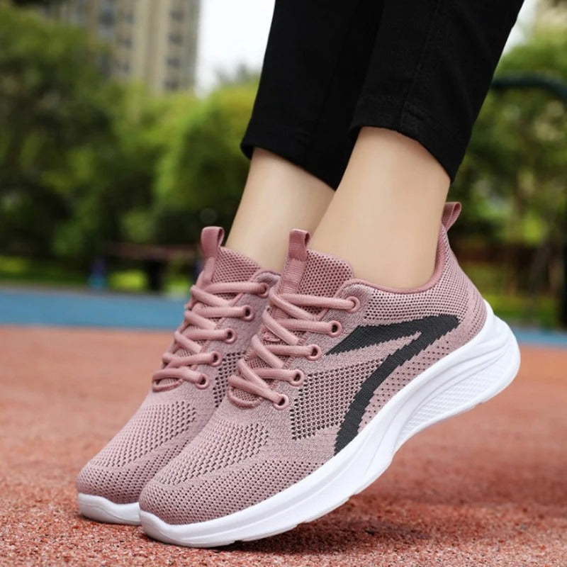 Dam Sneakers | Sport | Snörning | Sommar