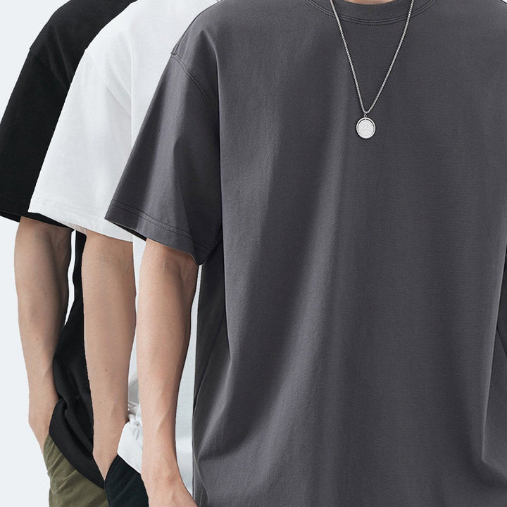 Herr T-shirt | Oversized | Kort Ärm | Sommar