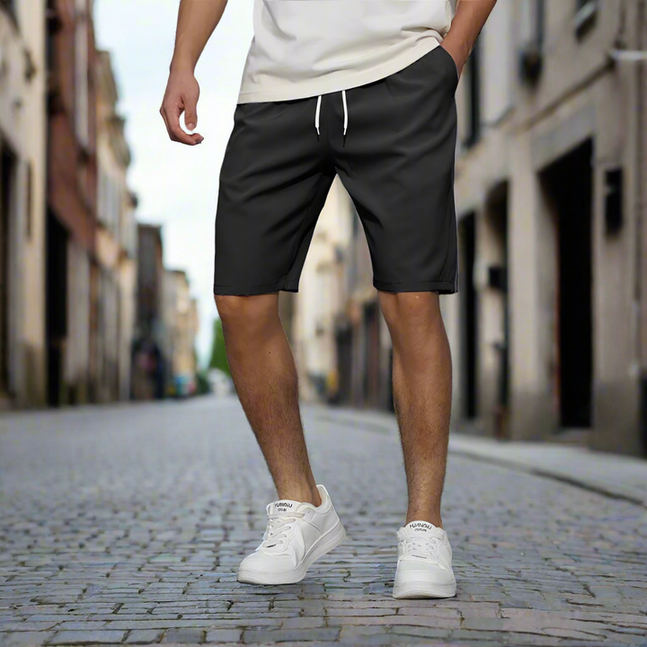 Herr Shorts | Rak Modell | Med Dragsnöre | Sommar