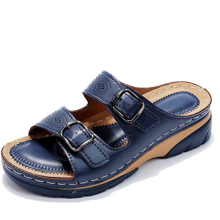 Dam Sandaler | Bekväma | Justerbara Spännen | Sommar