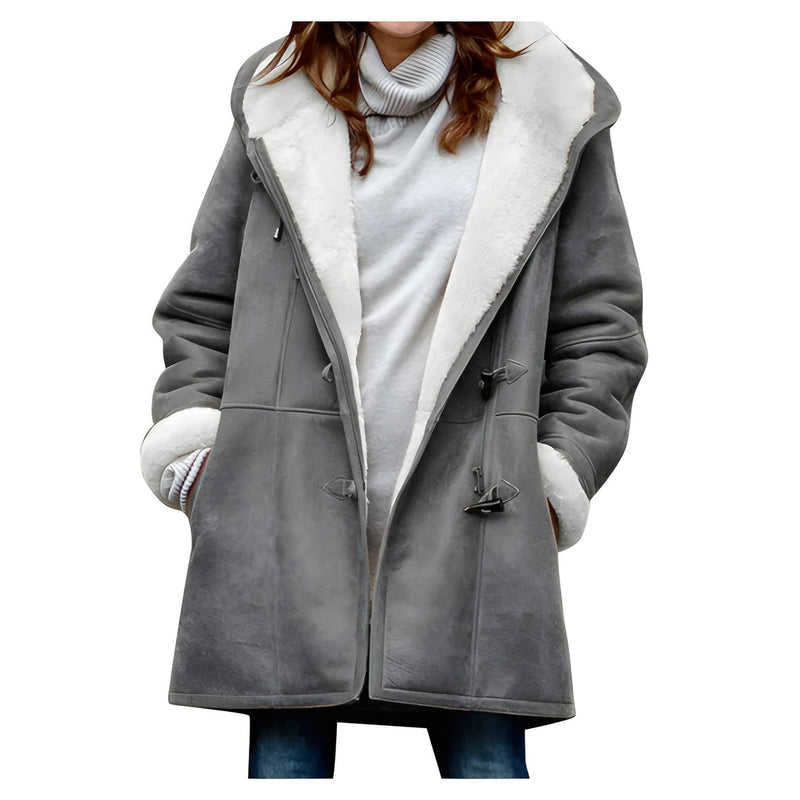 Dam Vinterjacka | Extra Varm & Vattenavvisande | Vardaglig & Stilren | Polyester