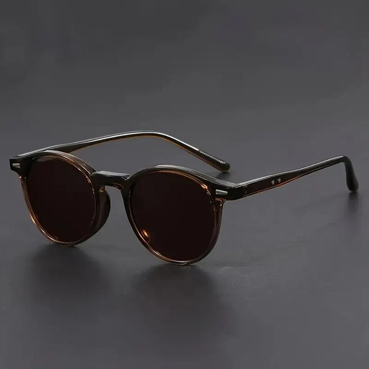 Unisex Solglasögon | Retro | Rund Form | Sommar