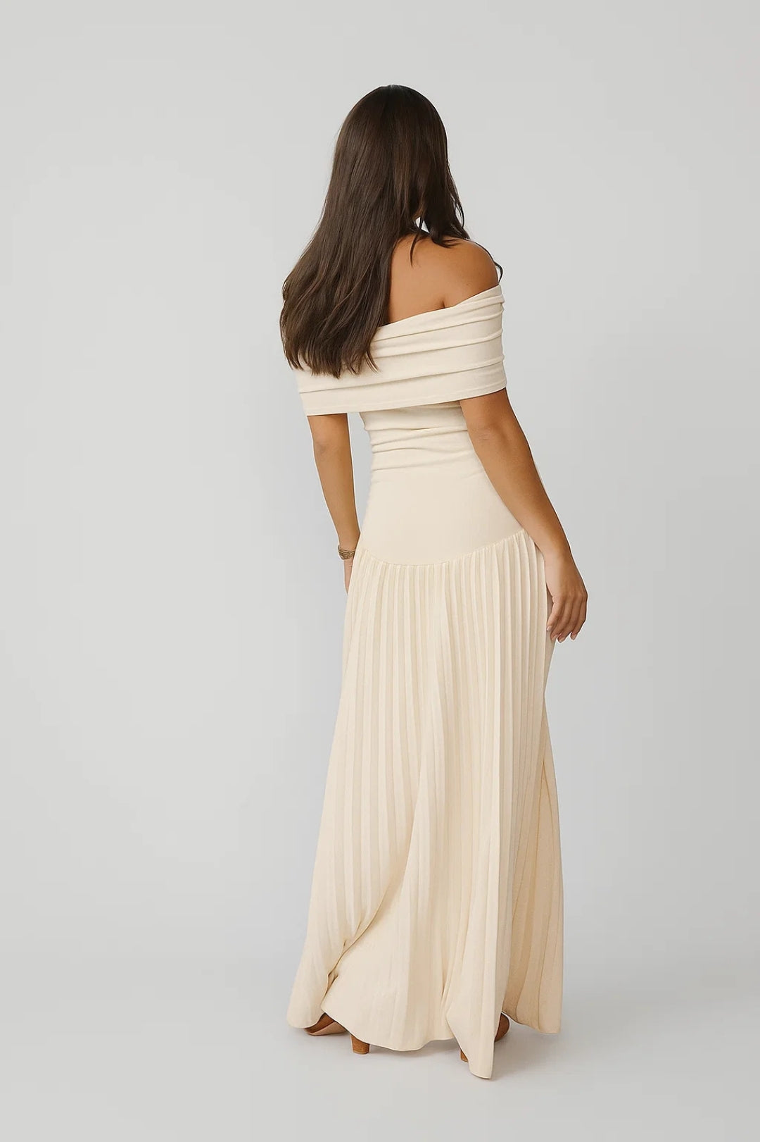 Dam Klänning | Elegant | Plisserad | Sommar