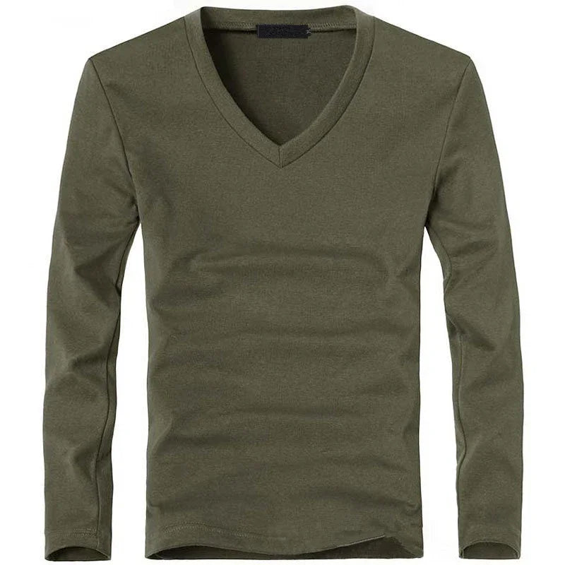 Herr Topp | Slimfit | V-ringning | Sommar