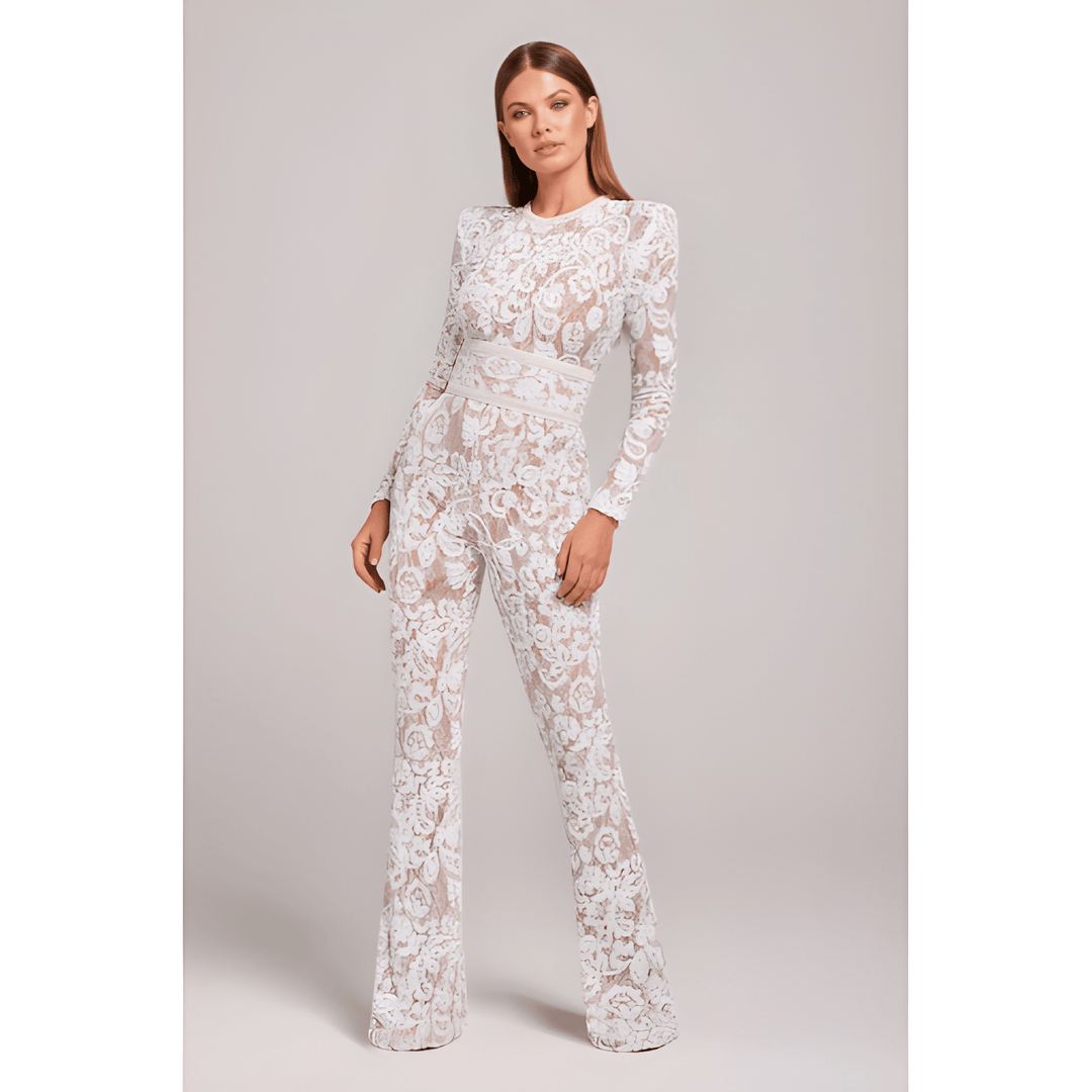 Dam Jumpsuit | Figurnära Passform | Tidlös Stil | Kläder Dam