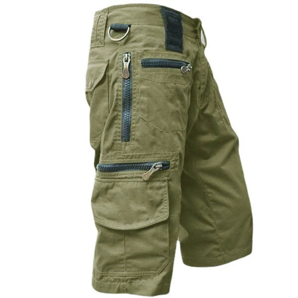 Herr Shorts | Cargo | Fickor Med Dragkedja | Sommar