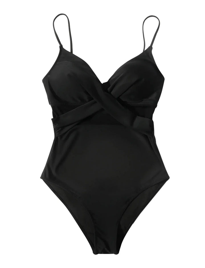 Dam Baddräkt | Elegant | Djup V-ringning | Sommar