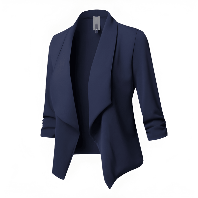 Vinterrock Dam | Långärmad Jacka | Elegant Blazer för Formell Stil
