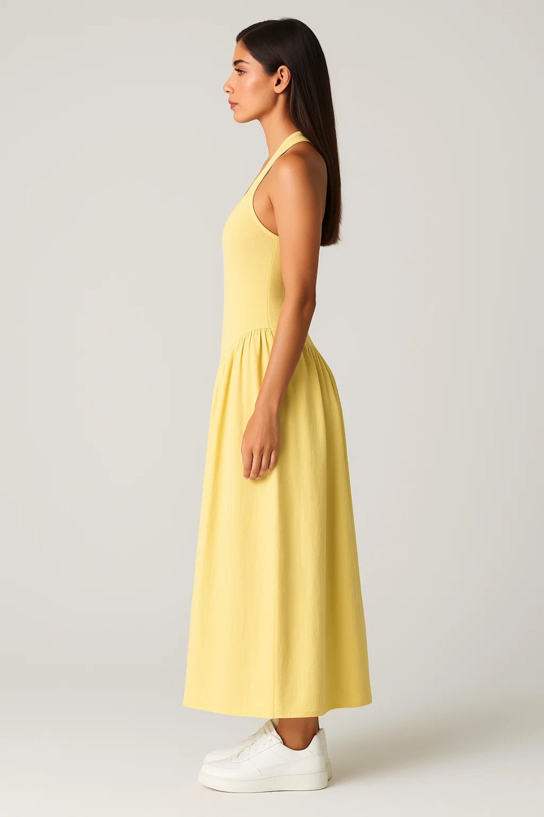 Dam Klänning | Elegant A-linje | Mouwloos | Sommar