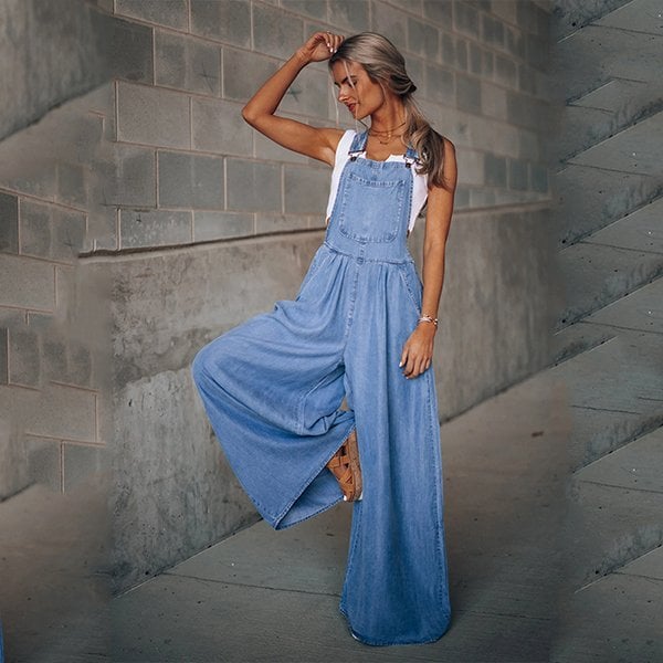 Jumpsuit för kvinnor | Snygg denim | Chic & bekväm | Casual elegant