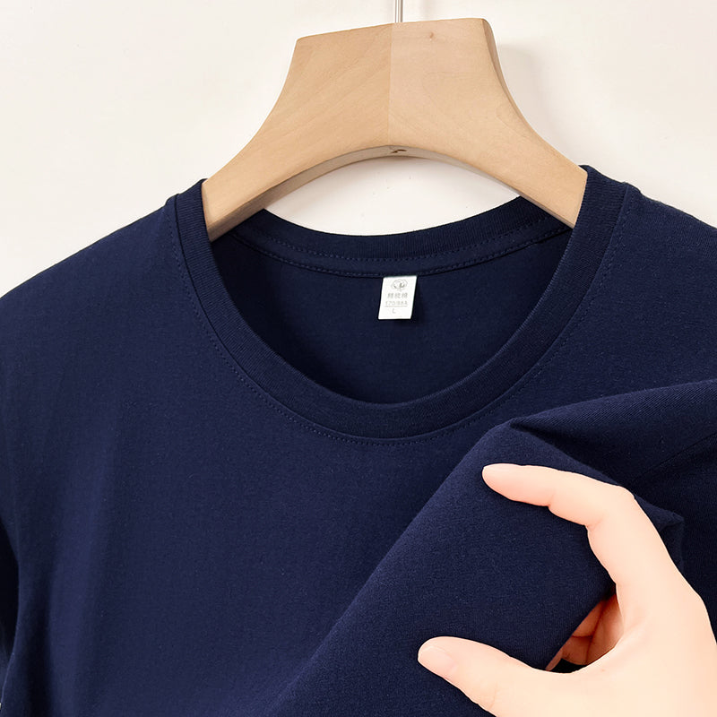 Herr T-shirt | Minimalistisk | Kort Ärm | Sommar