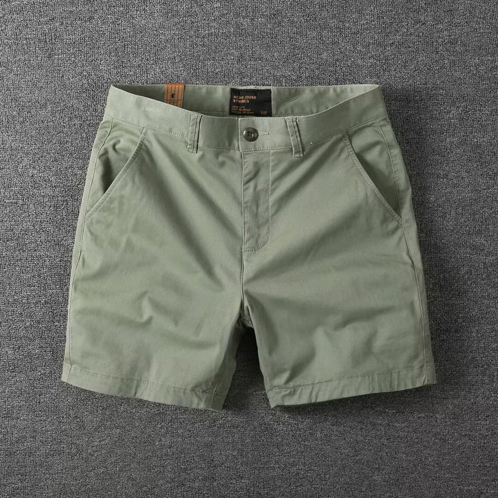 Herr Shorts | Slimfit Kort | Knoopsluiting | Sommar