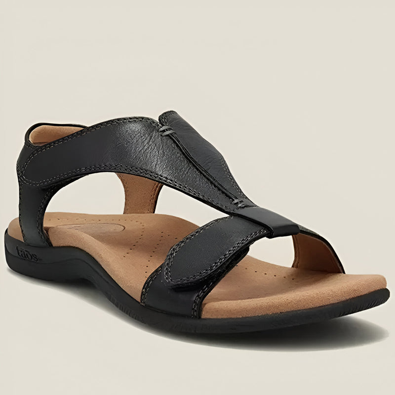 Kvinnor Sandaler | Somriga & Stötdämpande | Öppen Tå & Spänne | Kilklack & Plattform