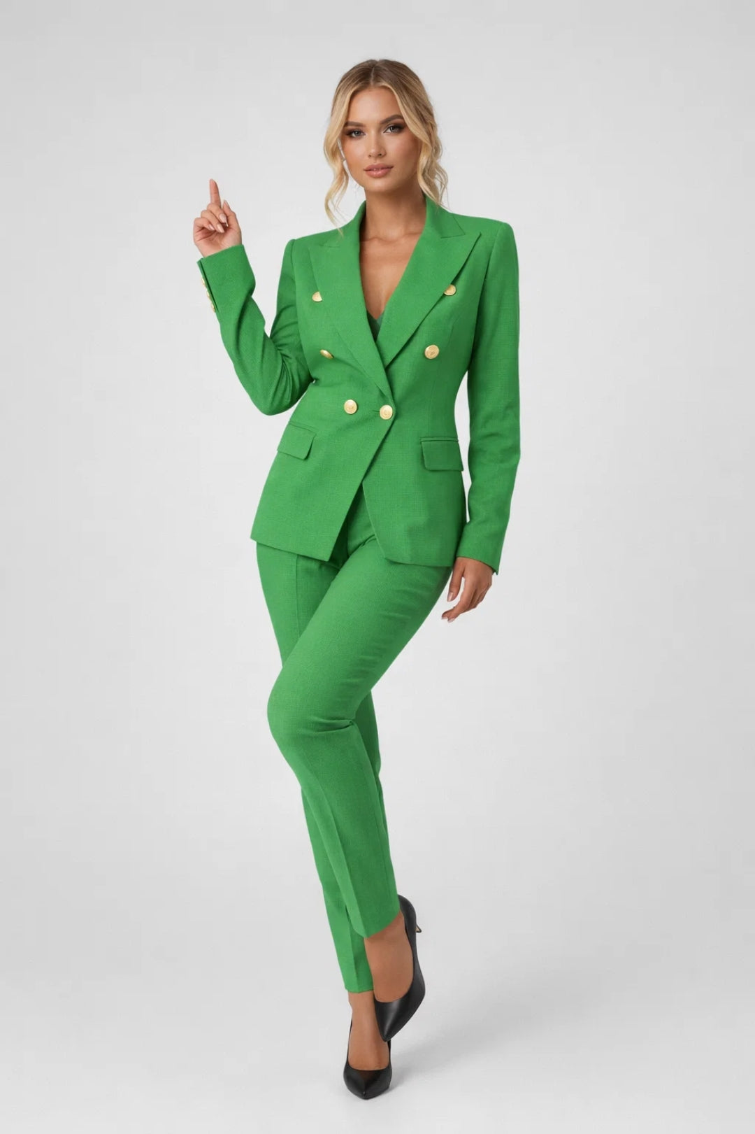 Dam Set | Elegant | Med Knappar | Sommar