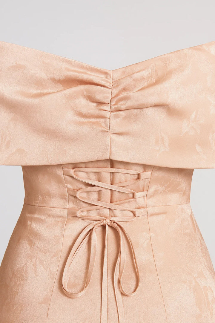Dam Klänning | Getailleerd | Off Shoulder | Sommar