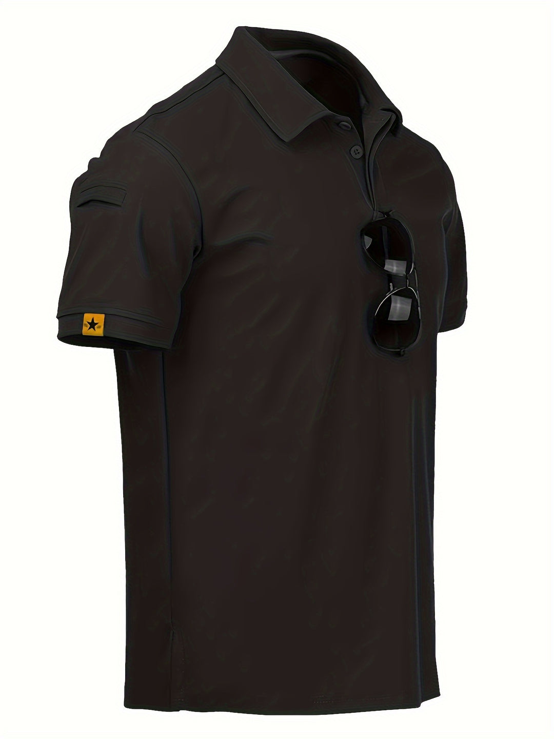 Herrpiké | Slim fit | Med knappar | Sommar