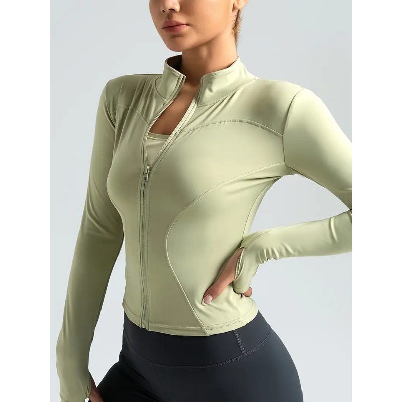 Vinterjacka Dam | Slim Fit Träningsjacka | Sportig