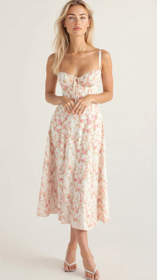 Midjeklänning för kvinnor | Bustier Design | Graciös &amp; Elegant | Tidlös stil