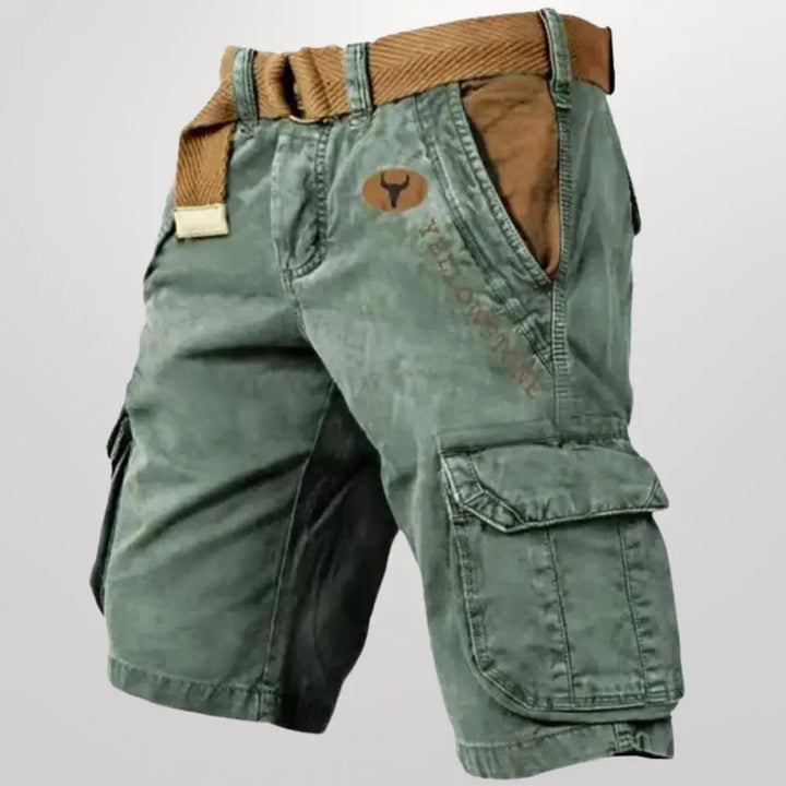 Herr Cargo Shorts | Praktisk Design | Casual Look | Sommar