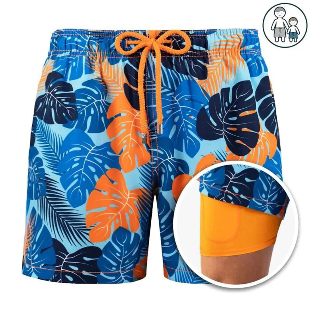 Herr Shorts | Rak Modell | Med Dragsnöre | Sommar