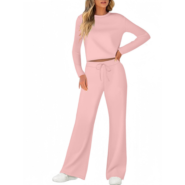 Lounge Set Dam | Vid Passform och Långärmad Stil | Kläder