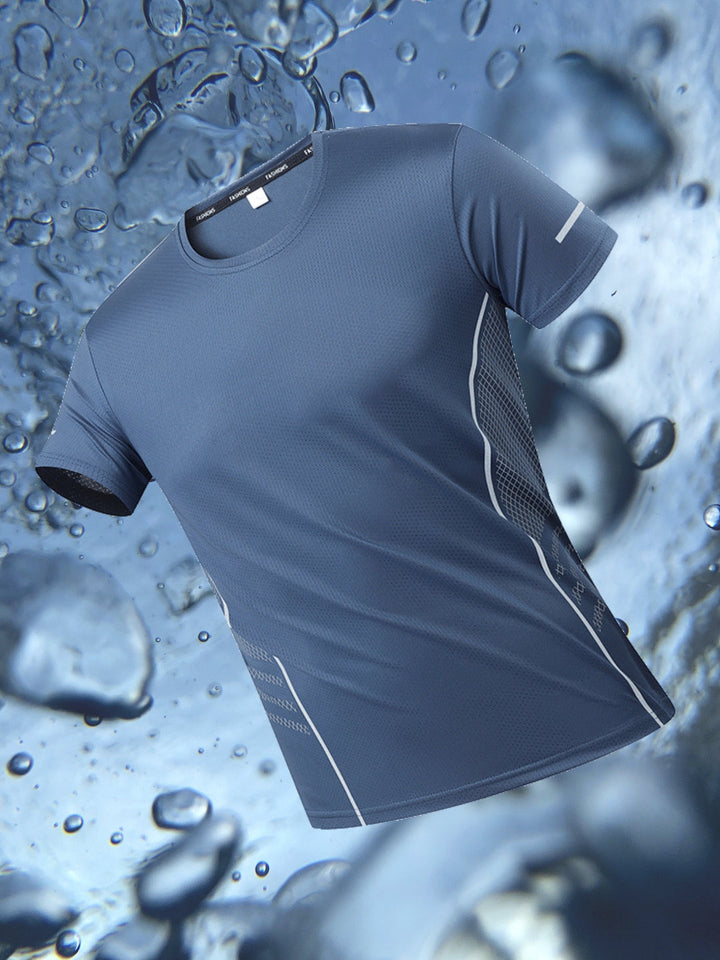 Herr T-shirt | Sportig | Kort Ärm | Sommar
