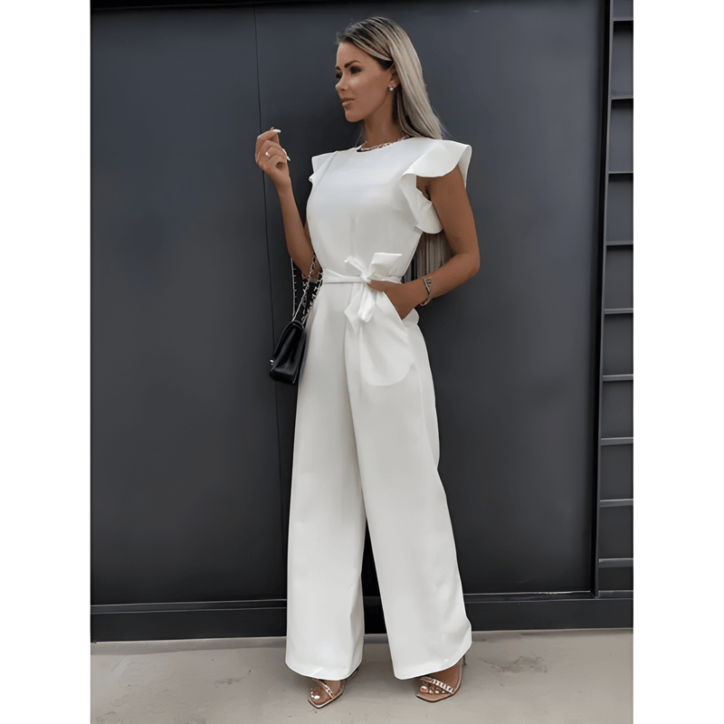 Jumpsuit Dam med Volangärm | Vida Ben | Festklänningar