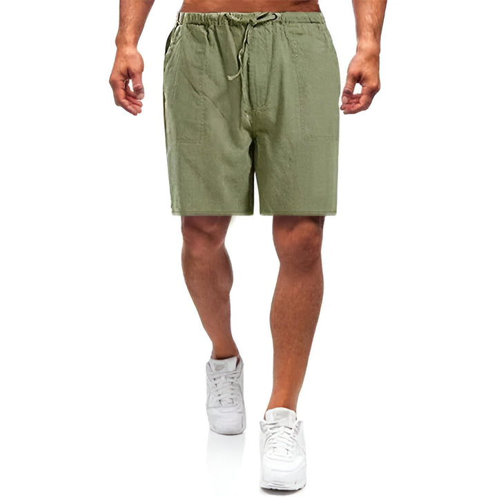 Herr Shorts | Tapered Fit | Dragsko Midja | Sommar