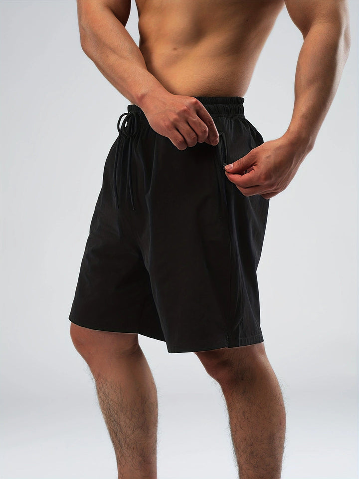 Herr Shorts | Straight | Elastisk Midja | Sommar