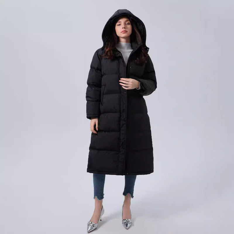 Vinterparka för kvinnor | Lång modell | Ultravarm och isolerad | Chic design