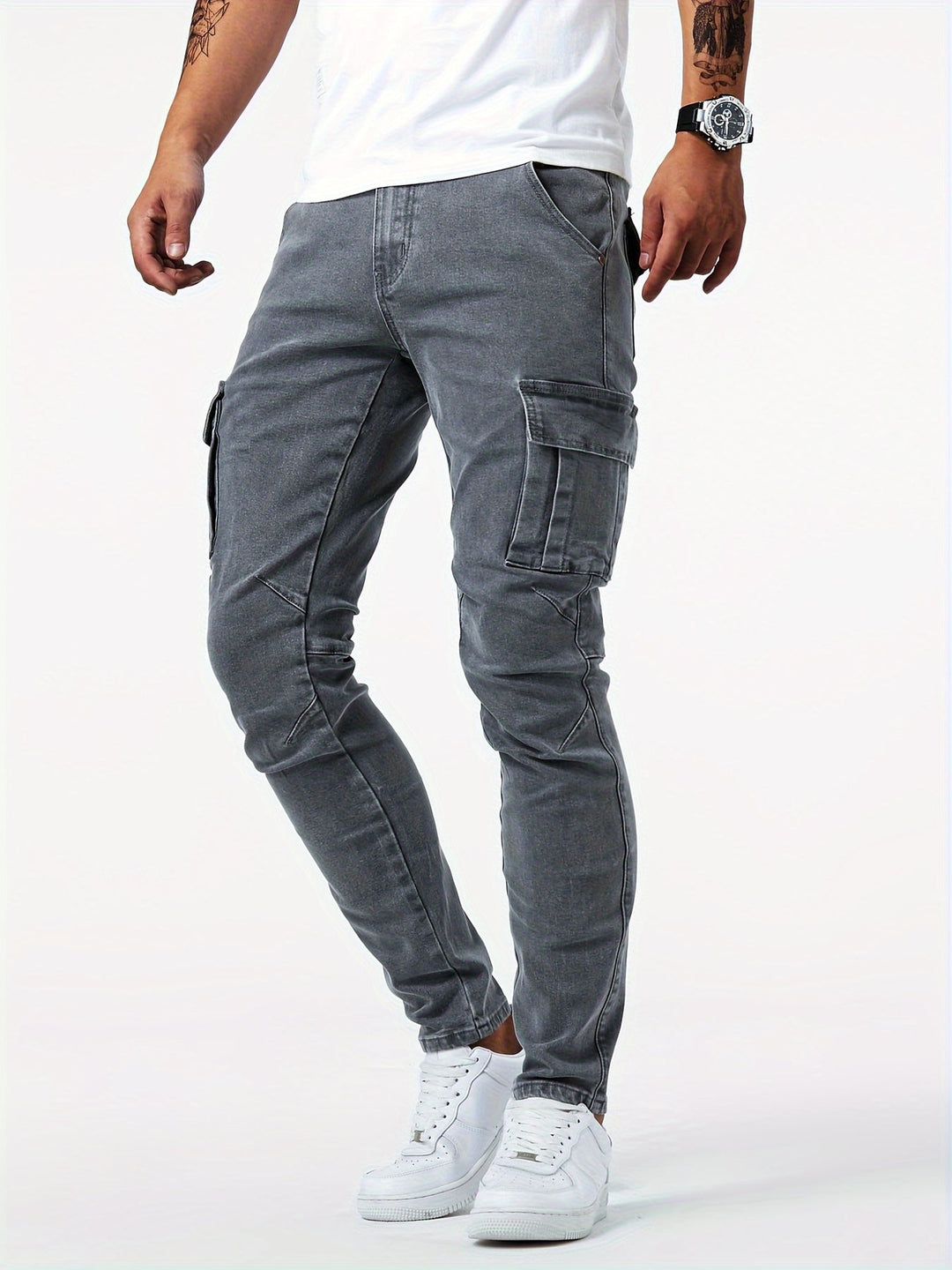 Herr Byxor | Cargo | Slimfit | Sommar